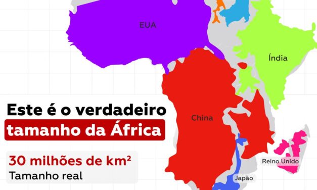 O Mapa Está Errado: A Campanha Para “Devolver” o Tamanho Real da África