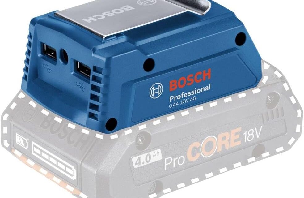 Potencialize Sua Bateria Bosch: Conheça o Adaptador que é uma Fonte de Energia e Conforto