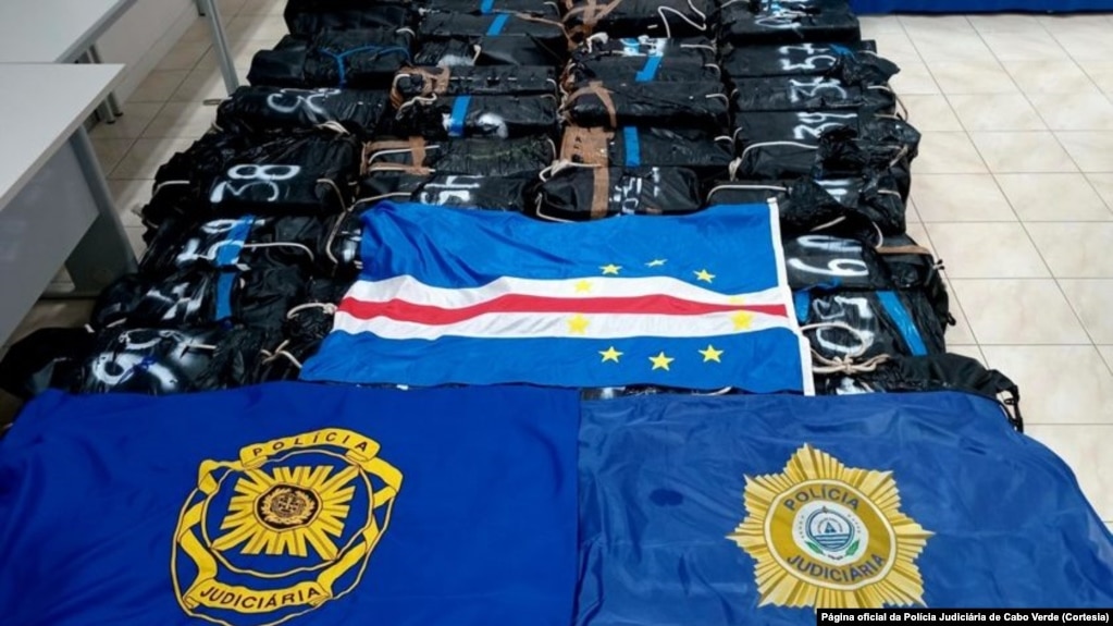 Cabo Verde na rota da Cocaína.